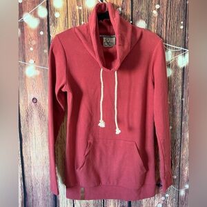 AMPERSAND AVE Red Sweatshirt with Inspirational Tag